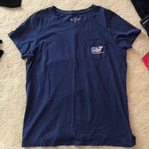 Vineyard Vines American Flag T-Shirt